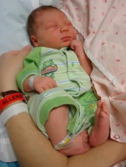 Image: Adding to our clan - Gavin Finnegan O'Leary - 2/8/08